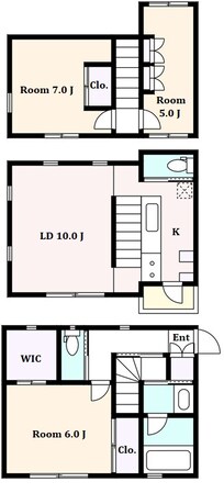 奥沢２丁目戸建ての物件間取画像